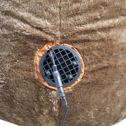 Imagem de Rena Inflável Sentada De Pelúcia 3led Bivolt 2,44m