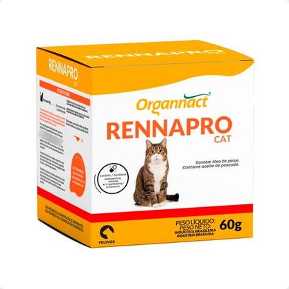 Imagem de Rennapro Cat Organnact Suplemento Para Gatos - 60g