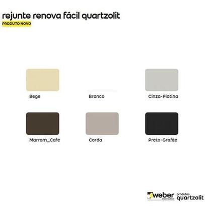 Imagem de Renova Rejunte Fácil 120ml Acrílico Quartzolit - Cores