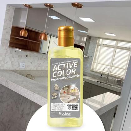 Imagem de Renovador de cor para marmores e granitos active color 140 ml