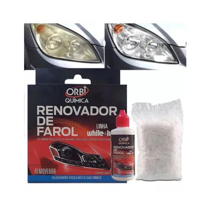 Imagem de Renovador de farol - elimina riscos e amarelado 50ml 24070