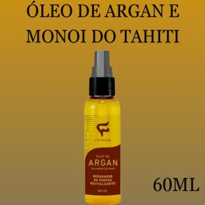 Imagem de Reparador de Pontas Fashion Argan com Monoi do Tahiti Frasco 60ml Kit 11 Unidades