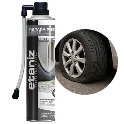 Imagem de Reparador Veda Furo Repara Pneu Instantaneo 400ml