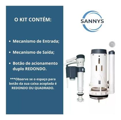 Imagem de Reparo Completo Caixa Acoplada Universal Vaso Monobloco
