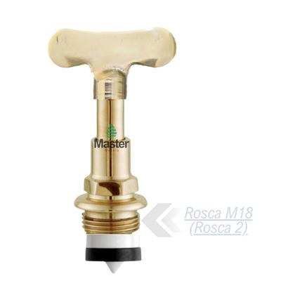 Imagem de Reparo de Torneiras e Registros M18 Rosca 2 Padrão Deca Chaveta Amarela