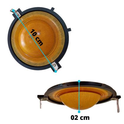 Imagem de Reparo driver d200 diafragma fenólico original selenium jbl 8 ohms rpd200-x 100w rms carcaça abs