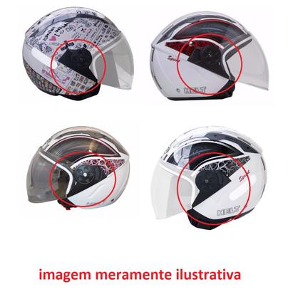 Imagem de Reparo Fixador Da Viseira Capacete Aberto Helt Sprint / Teen