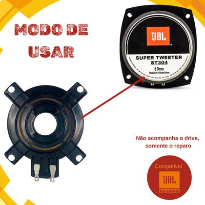 Imagem de Reparo P Tweeter Compatível Selenium St-304 Kit Com 2 Uni