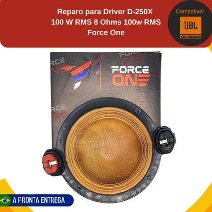 Imagem de Reparo Para Driver Compatível Selenium D-250x 100w - Kit 6x