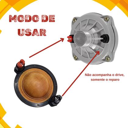 Imagem de Reparo Para Driver Compatível Selenium D-250x 100w - Kit 6x