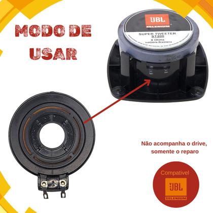 Imagem de Reparo Para Super Tweeter Selenium St 200 / Qst-20 Kit Com 2