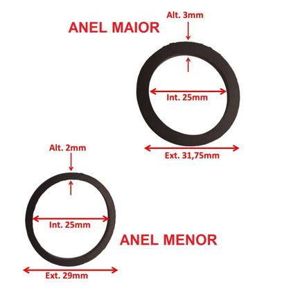 Imagem de Reparo Pinça Freio Dianteiro Titan 150 Es / Esd Até 2008