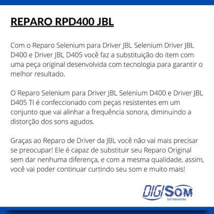 Imagem de Reparo Rpd400 Original Para Driver D405 E D400 Jbl Selenium