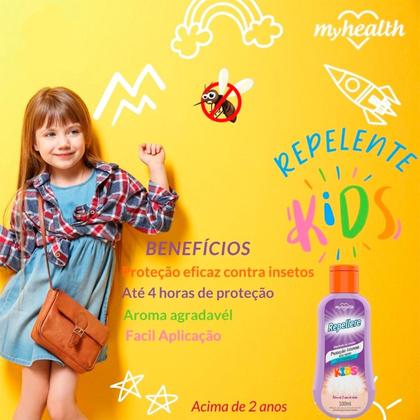 Imagem de Repelente de insetos kids repellere 100ml mh
