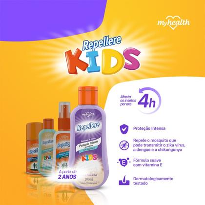 Imagem de Repelente de insetos kids repellere 100ml mh