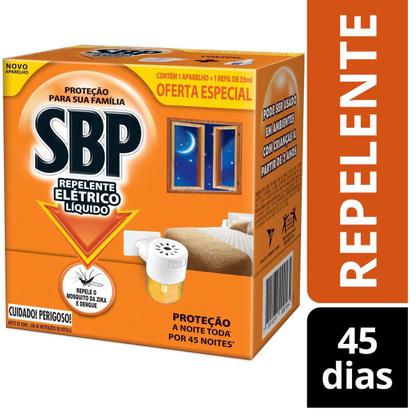 Imagem de Repelente Elétrico Líquido 1 Aparelho + 1 Refil de 35ml