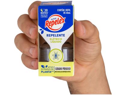 Imagem de Repelente Elétrico Líquido Super Repelex 7891035002830 40ml 30 Noites