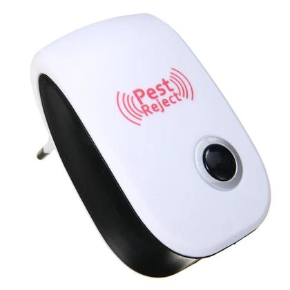 Imagem de Repelente Eletrônico Ultra Espanta Ratos e Insetos Bivolt Portatil Pequeno Ultrassônica