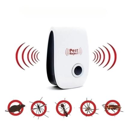 Imagem de Repelente Eletrônico Ultra Espanta Ratos e Insetos Bivolt Portatil Pequeno Ultrassônica