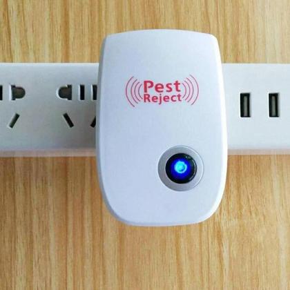 Imagem de Repelente Eletrônico Ultra Espanta Ratos e Insetos Bivolt Portatil Ultrassônica