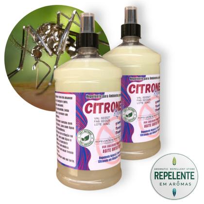 Imagem de Repelente - Repelente a base de óleo de Citronela - Spray Pronto Uso 2 X 1L