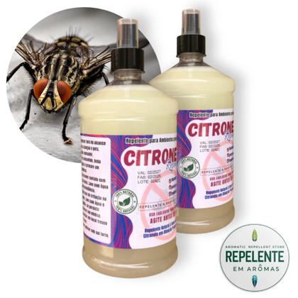 Imagem de Repelente - Repelente a base de óleo de Citronela - Spray Pronto Uso 2 X 1L