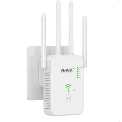 Imagem de Repetidor de Sinal Wireless 300mbps Potente Para Computador e Celular Com Garantia