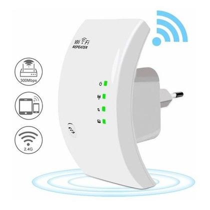 Imagem de Repetidor de Wifi 300Mbps Sem Fio Roteador Extensor de Sinal Melhora o Alcance Repetidor Extensor T90 Wifi Amplificador