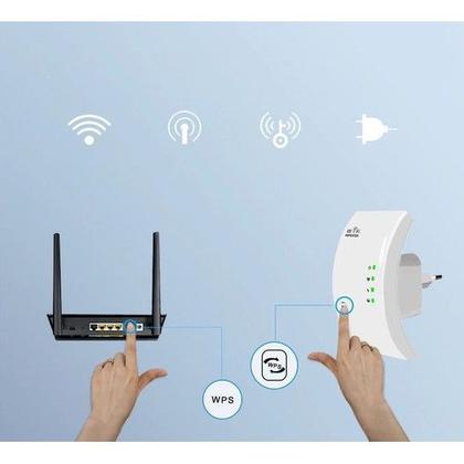 Imagem de Repetidor de Wifi 300Mbps Sem Fio Roteador Extensor de Sinal Melhora o Alcance Repetidor Extensor T90 Wifi Amplificador