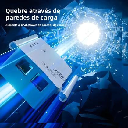 Imagem de Repetidor Extensor De Sinal WiFi Sem Fio Dual-Band 1200Mbps 2.4G 5G 802.11ac Amplificador De