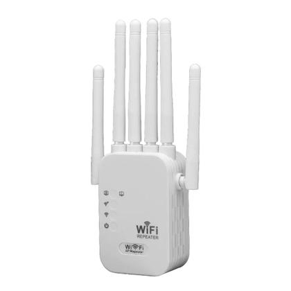 Imagem de Repetidor Extensor De Sinal WiFi Sem Fio Dual-Band 1200Mbps 2.4G 5G 802.11ac Amplificador De