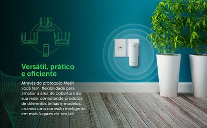 Imagem de Repetidor Extensor Expansor Roteador Wifi Wireless Intelbras Twibi Force Plug Bivolt Dual Band