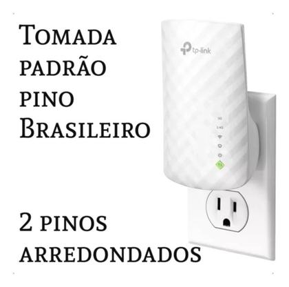 Imagem de Repetidor Sinal Wi-fi Tp-link Re200 Ac750 Dual Band 2.4/5ghz Cor Branco 110v/220v