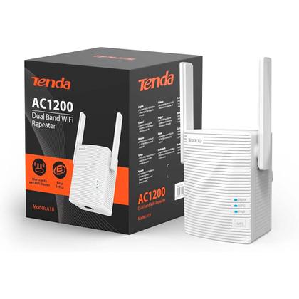 Imagem de Repetidor Tenda A18 Wireless 1200 Mbps com 2 Antenas Externas