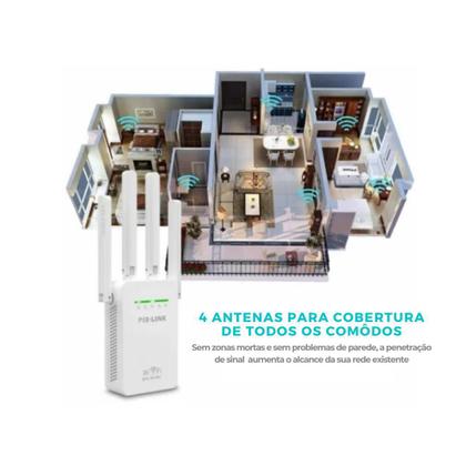 Imagem de Repetidor Wi-Fi 2800M - Conexão Estável E Velocidade