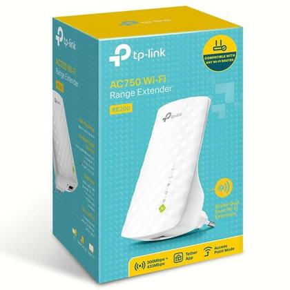 Imagem de Repetidor WI-FI AC750 RE200 Dual Band, Bivolt Auto  TP-LINK