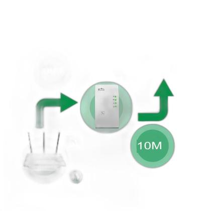 Imagem de Repetidor Wifi Extensor Amplificador Sinal Internet Wireless