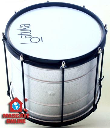 Imagem de Repinique 12 pol 30cm Alumisteel Batuka 60051 Repique 12x30 cintura liga alumínio e zinco
