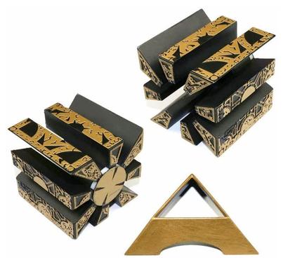 Imagem de Réplica da caixa de quebra-cabeça Hellraiser Cenobites Pinhead Cosplay Prop