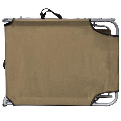 Imagem de Reposera plegable vidaXL con toldo y respaldo ajustables