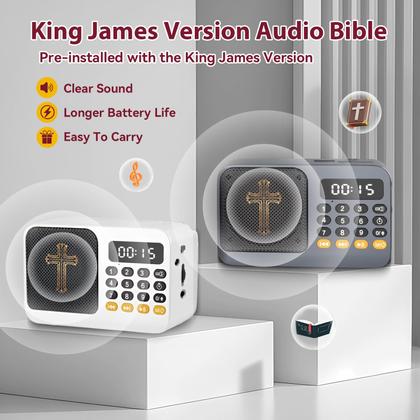 Imagem de Reprodutor de Bíblia Áudio HomeBryllic KJV Falante