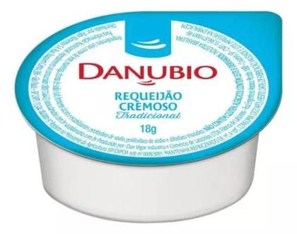 Imagem de Requeijão Cremoso Danubio Em Sachê Blister De 18g Caixa Com 144 Unidades Para Hotel E Pousada
