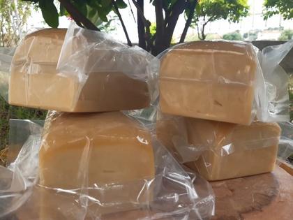 Imagem de Requeijão Mineiro Caseiro Do Norte Cremoso De Corte Da Roça