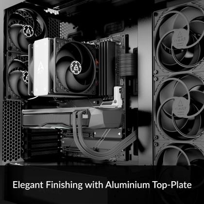 Imagem de Resfriador de CPU ARCTIC Freezer 36 de torre única com 2 ventiladores de 120 mm