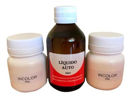 Imagem de Resina Acrilica Consertos Carcaca De Notebook 100 G + 100ml