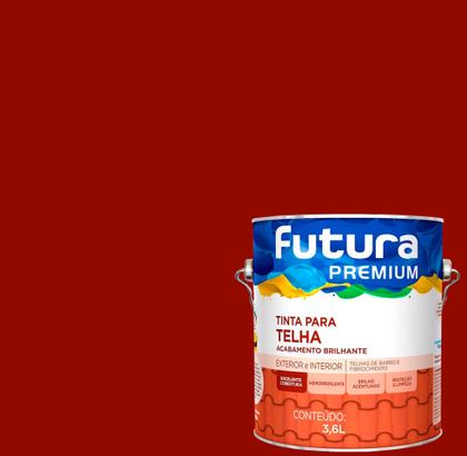 Imagem de Resina Acrilica Para Telha Base De Agua Futura 3,6L Cores