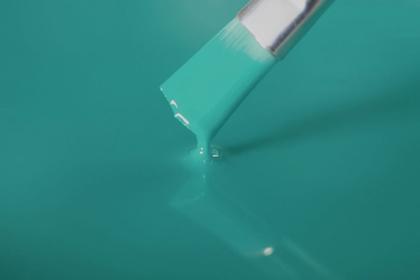 Imagem de Resina Epóxi 1KG + Cor sólida Azul Turquesa RAL5018 AG