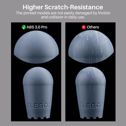 Imagem de Resina para Impressora 3D ELEGOO ABS-like 3.0 Pro - Preta - 2kg