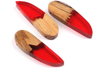Imagem de Resinas Epóxi 1KG + Corante Vermelho Translucido AG