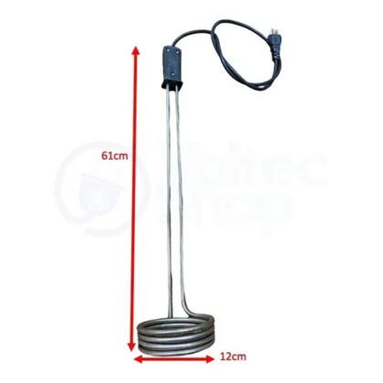 Imagem de Resistência Aquecedor Elétrico Água Piscina Ofuro 3000w 220v